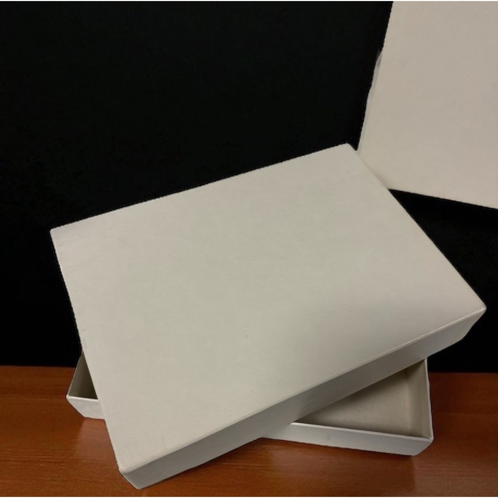 Lot Of 10 Invitation Presentation Empty Box. Storage Jewelry GIFT BOX 7.75"x5.6"